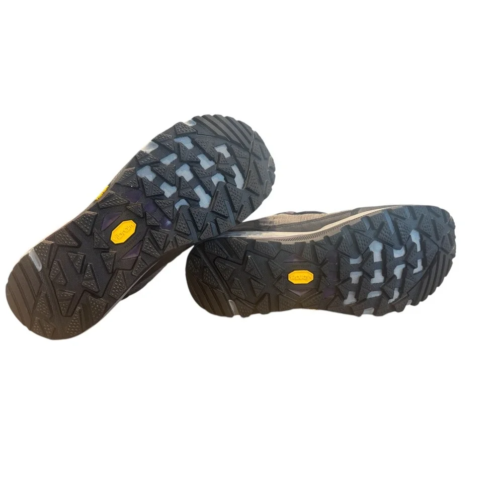 Teva Women's Gray Black Purple Trail Hiking Shoes Vibram Sole Size 11 Outdoor